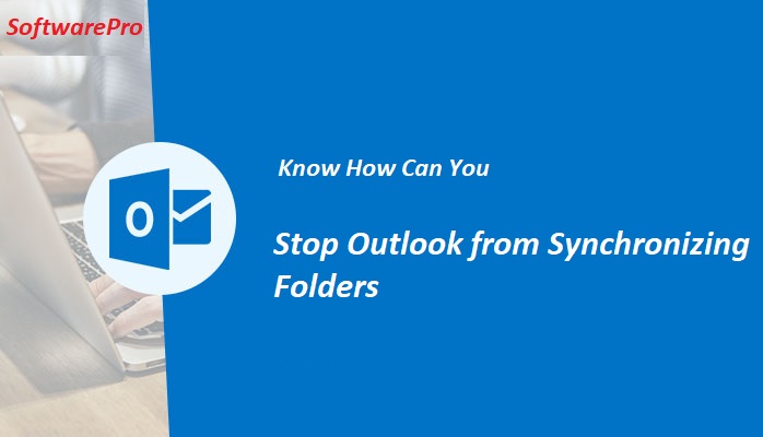 stop microsoft outlook from synchronizing folders