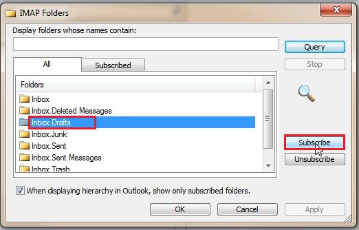 outbox not showing in outlook