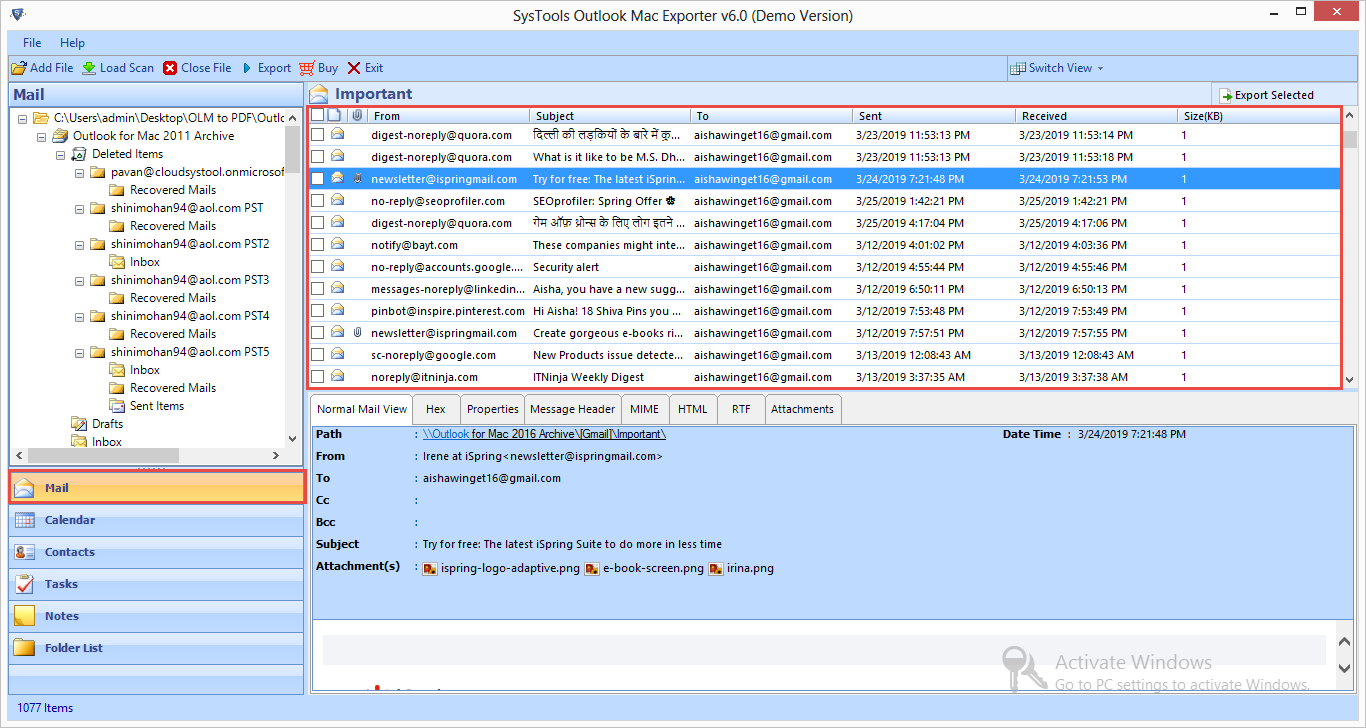 olm to pst outlook 2013 olm to pst outlook 2013