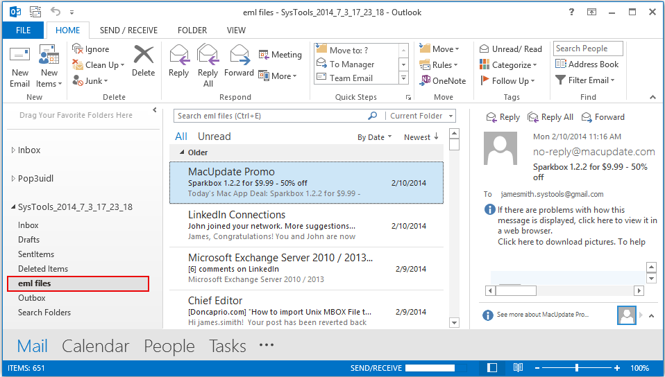 mac office 2018 open olm