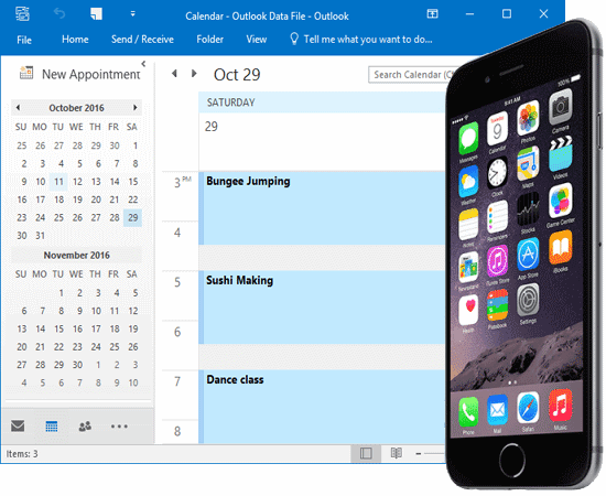 add office 365 calendar to iphone calendar