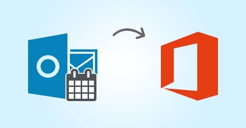import outlook calendar to office 365