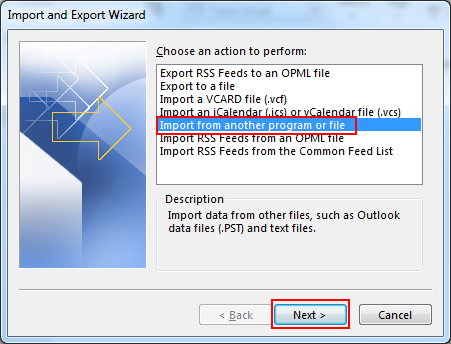 how to import lotus notes contacts into outlook