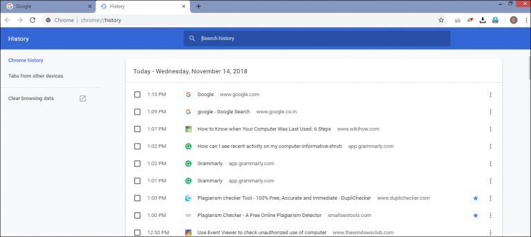 How Can I See Recent Activity On My Computer Without Any Difficulty 