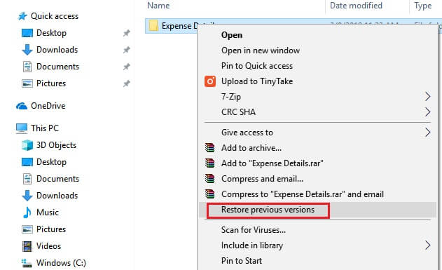 recover permanently deleted excel files in windows 10