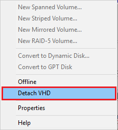 mount and unmount a vhd file in windows explorer