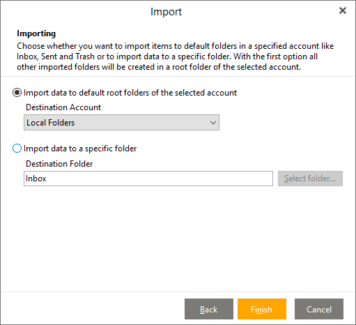 import outlook express to windows 10 mail