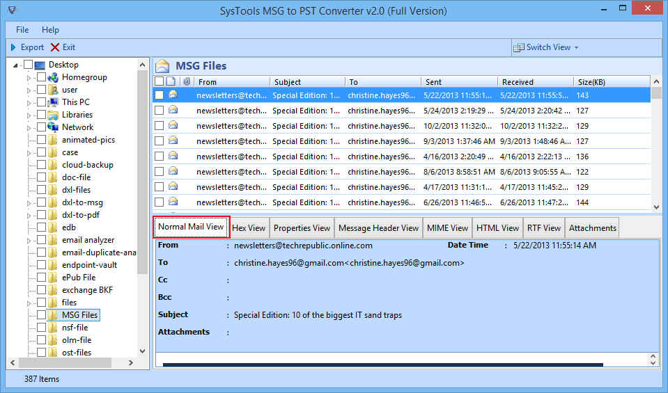 Open MSG Files With Attachments Without Outlook Convert MSG Files