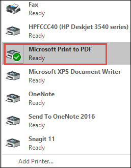 how to save outlook email as pdf