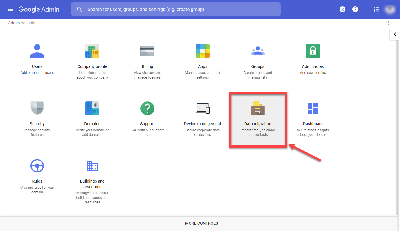 move google workspace to another domain
