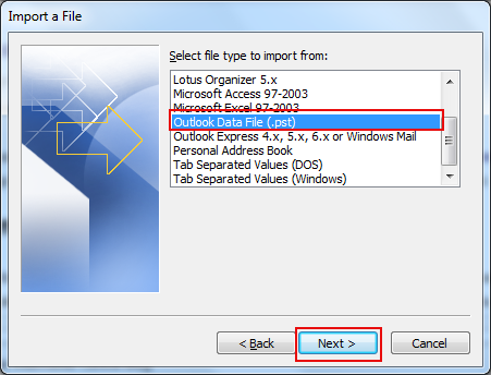 open old ost file in outlook 2013
