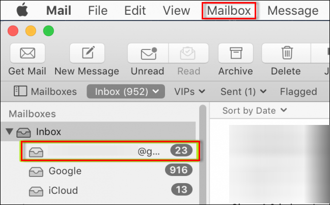 set up Apple Mail in Outlook