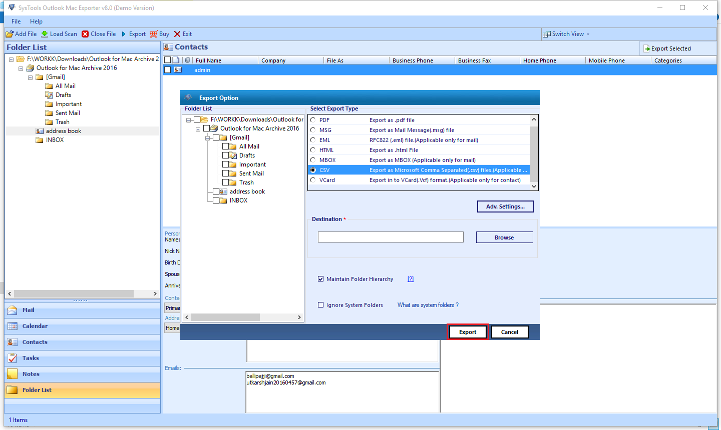 how to export contacts from outlook 2016 as a csv file how to export contacts from outlook 2016 as a csv file