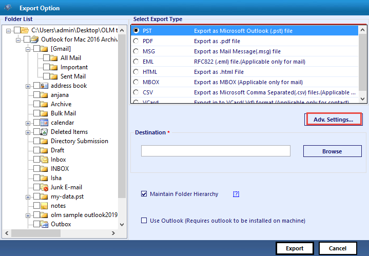 convert disktracker archive