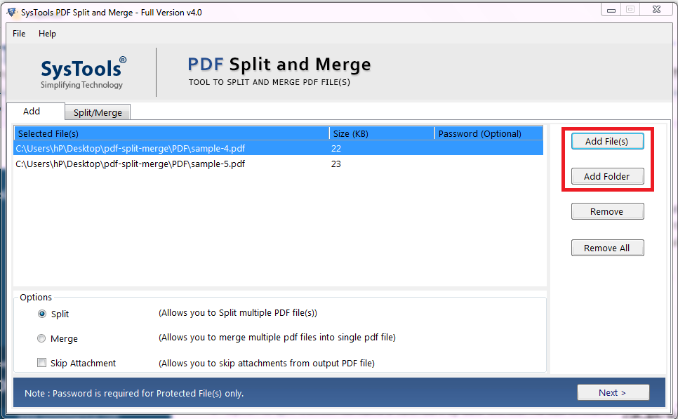 break up pdf file into separate pages