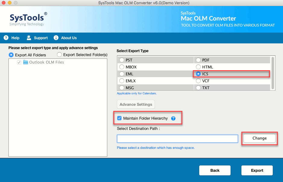 Thinking how to Export Mac Outlook Calendar to ICS file? Read this