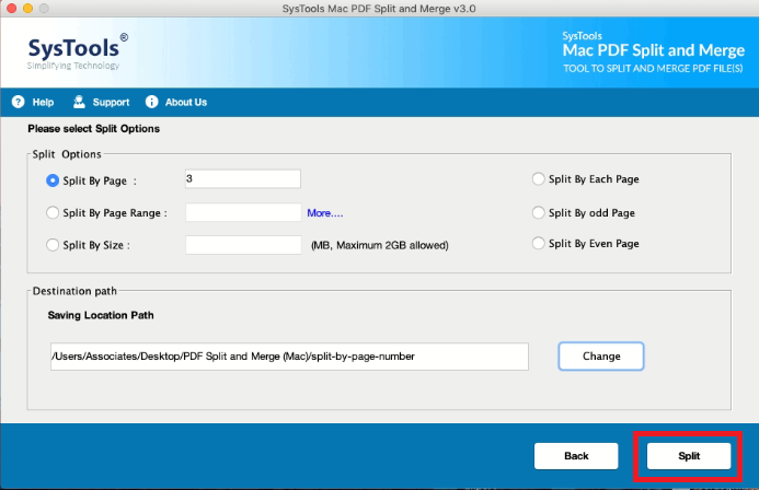 how to split pdf on mac