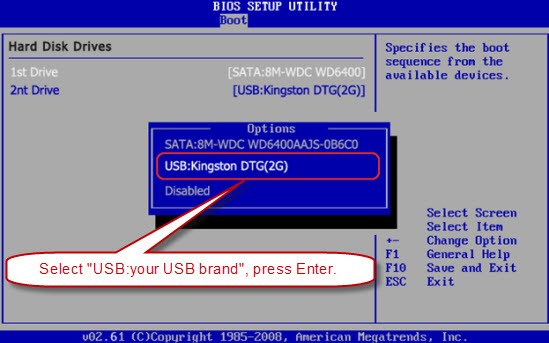 how to make usb drive bootable windows 7