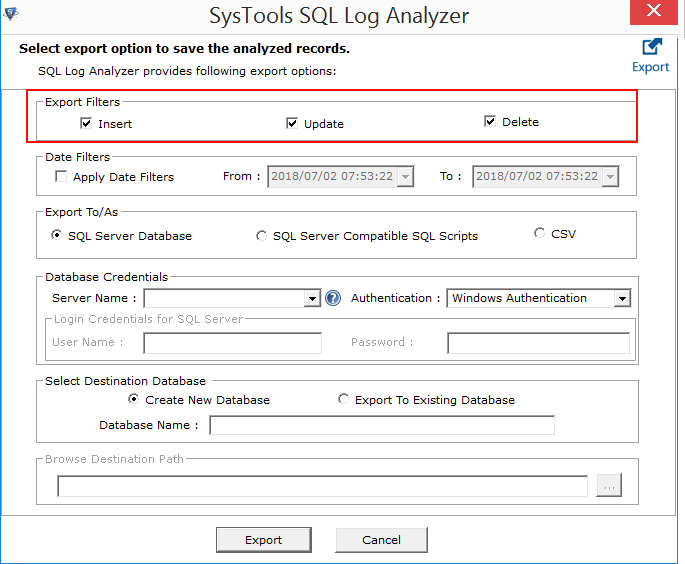 sql transaction log reader