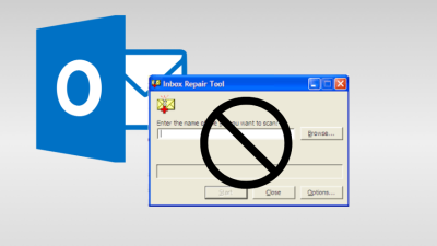 scanpst fails to repair pst file