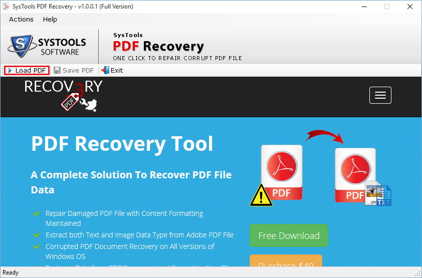 Repair Damaged PDF