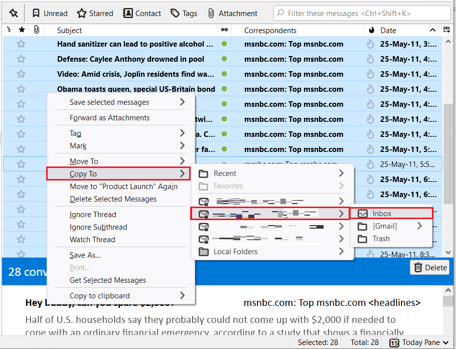 Convert MBOX to PST