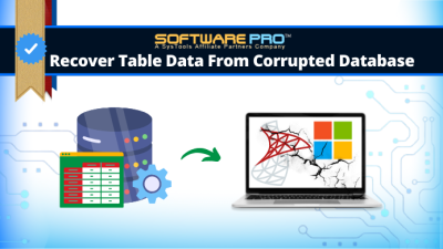 Recover Table Data From Corrupted SQL Database