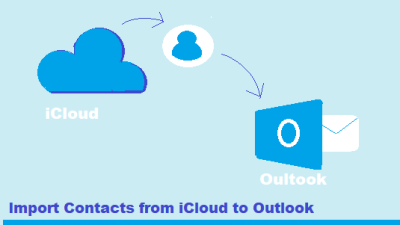 import contacts from iCloud to Outlook