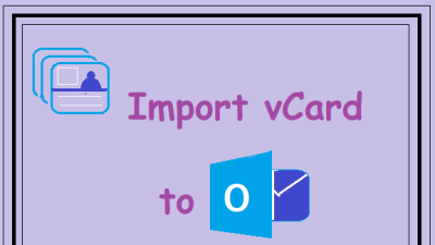 import vcard to outlook