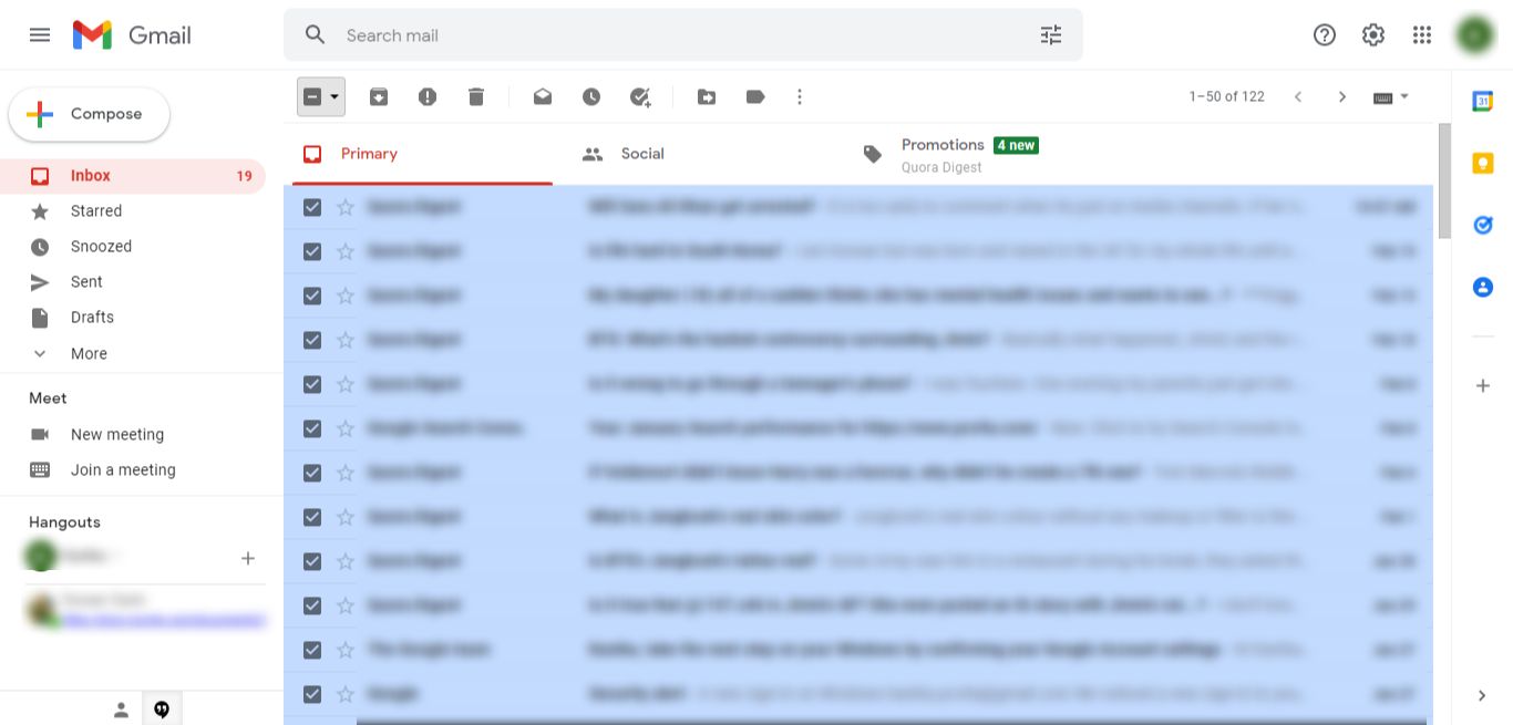 Delete Gmail Files