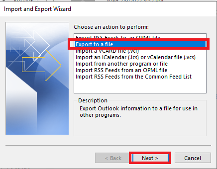 extract email address from outlook