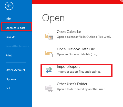 extract email addresses from Outlook