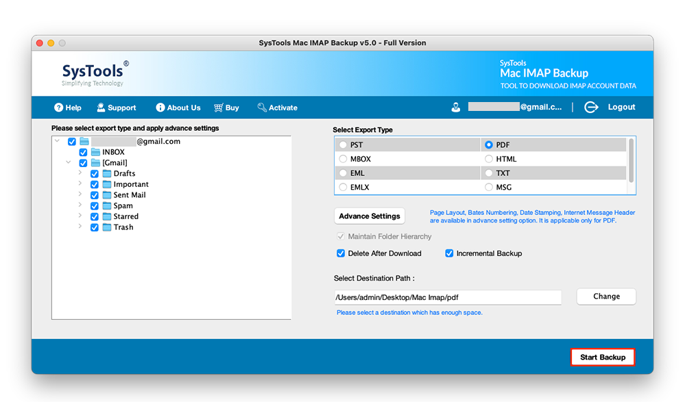 rediffmail backup tool 