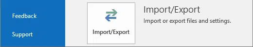 import and export 