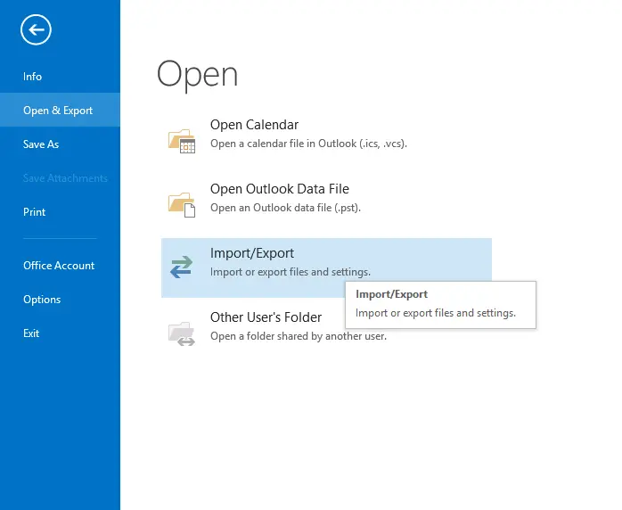 export contacts from outlook to vcard