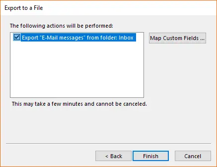 map custom fields 