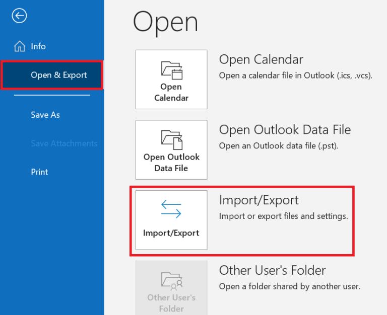 import VCF to PST
