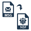 MSG to NSF software