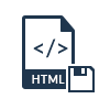 save in html formatting