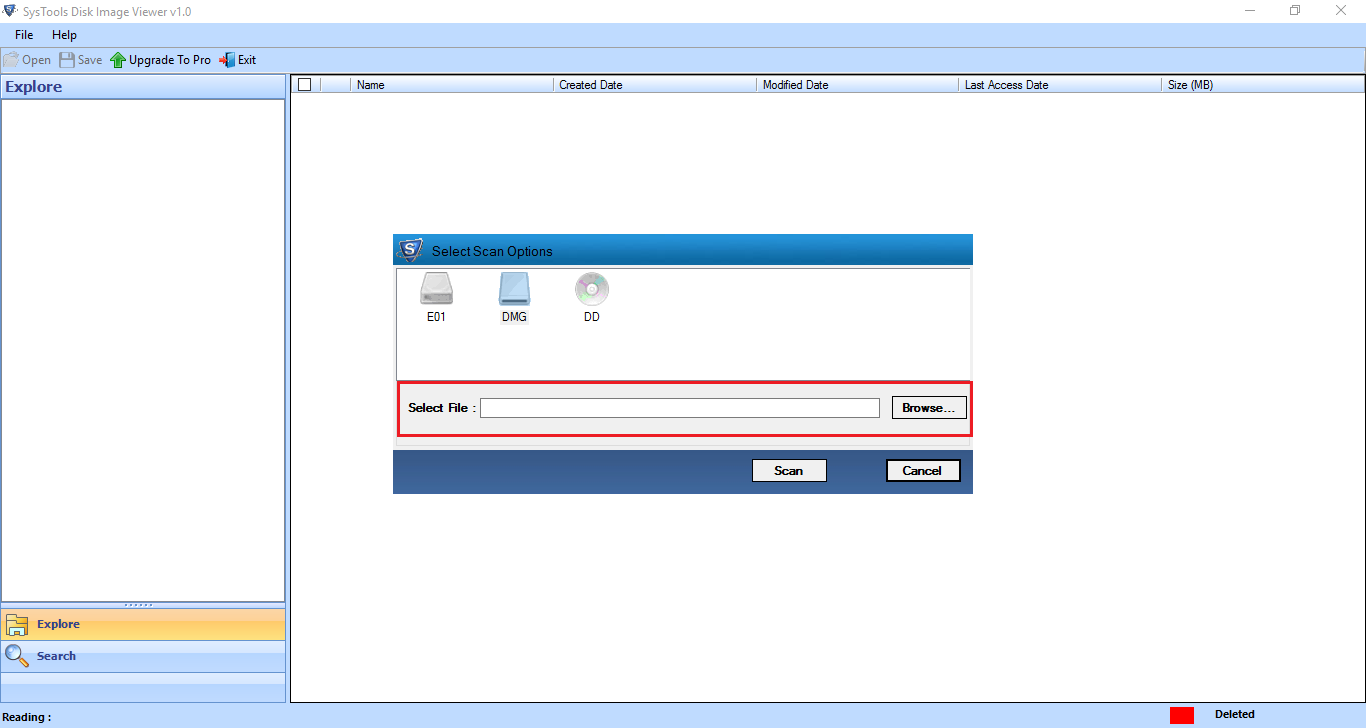 Free Disk Image File Viewer Software to Read DISC Data in Windows