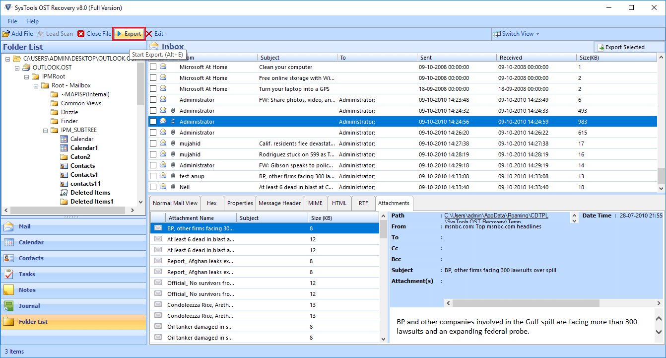 migrate ost to office 365 free