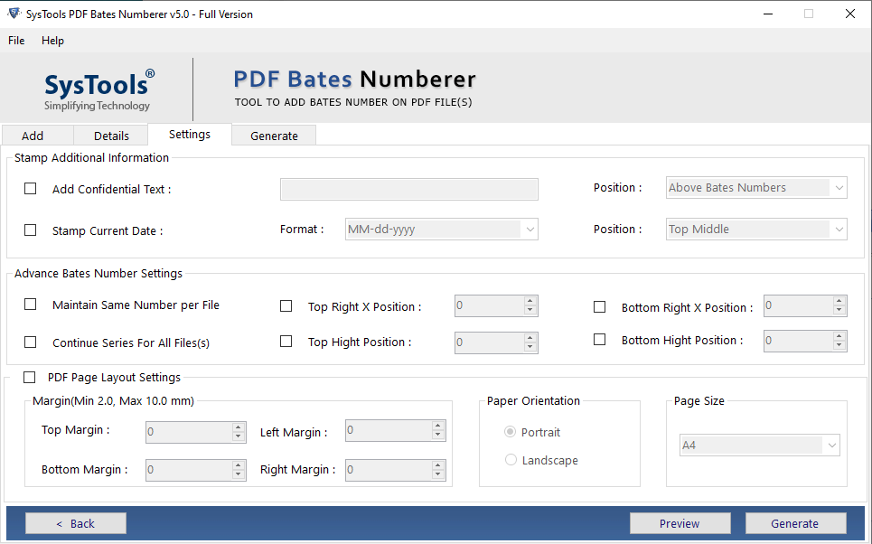 bates stamping pdf free