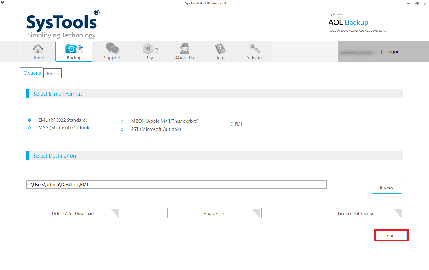 best aol backup software