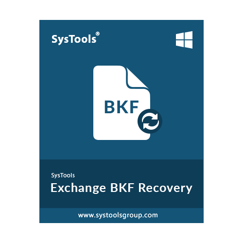 exchange bkf recovery software